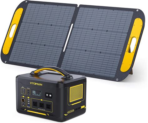 vtoman 1500|VTOMAN 1500W Solar Generator with 110W Panels。